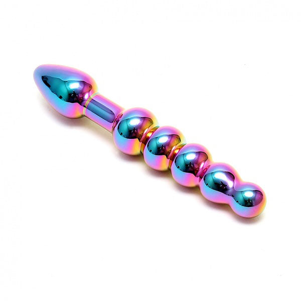 Sensual Multi Coloured Glass Laila Anal Probe - Tease & Please