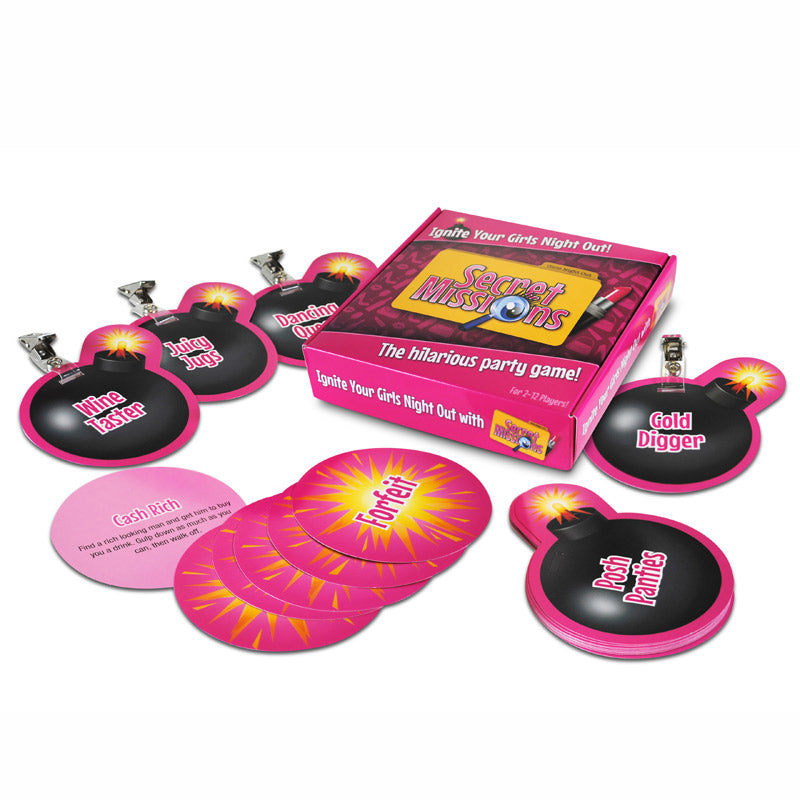 Sex Missions Girlie Nights Game - Tease & Please