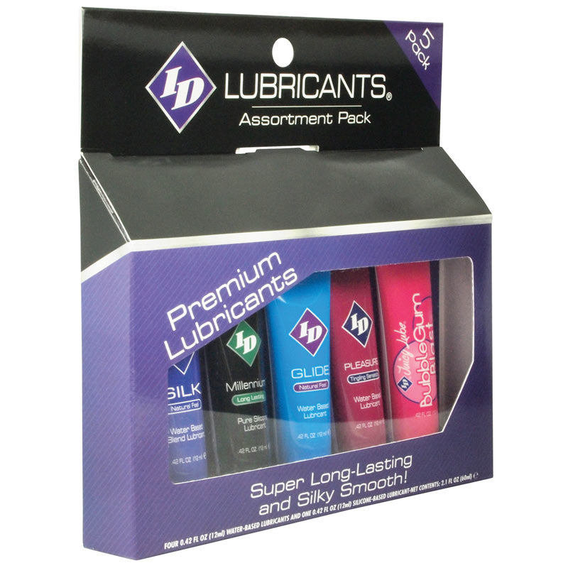 ID Sensual Lubricants 5 Pack - Tease & Please