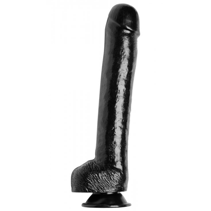 The Black Destroyer Huge Suction Cup Dildo - Tease & Please