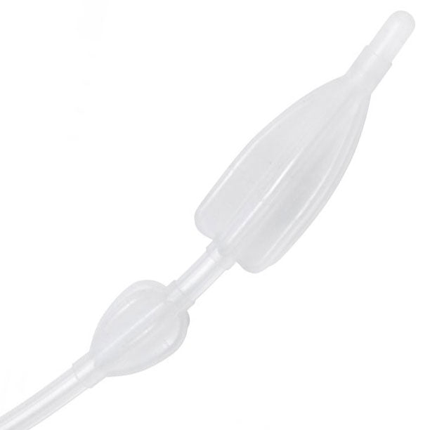 Clean Stream Silicone Inflatable Double Bulb Enema System - Tease & Please