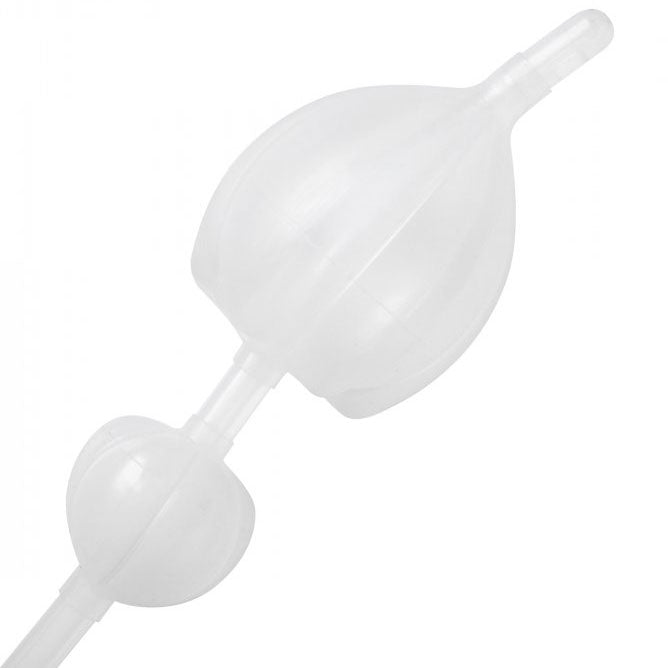 Clean Stream Silicone Inflatable Double Bulb Enema System - Tease & Please