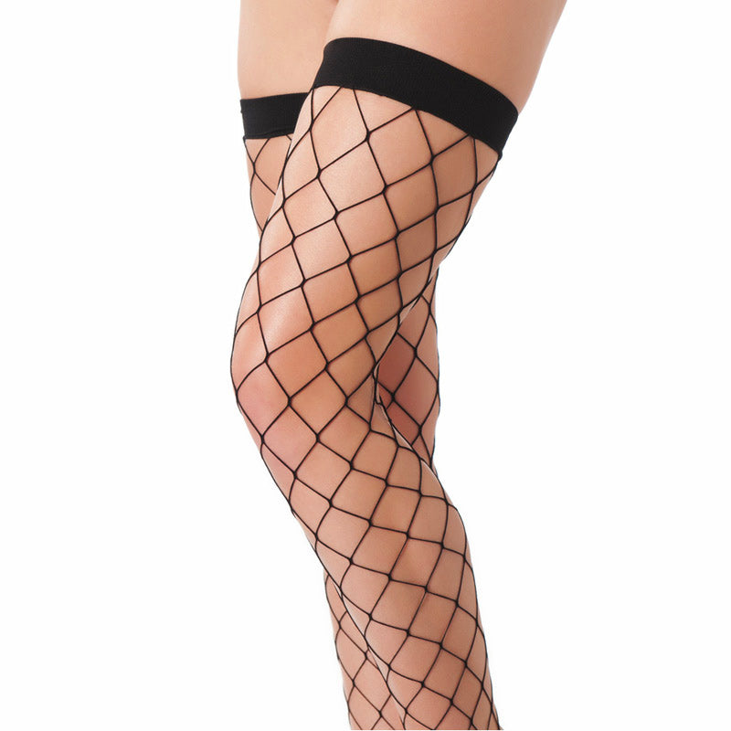 Black Fishnet Stockings - Tease & Please